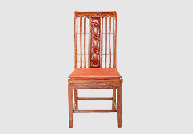 咸宁芙蓉榭中式实木餐椅效果图
