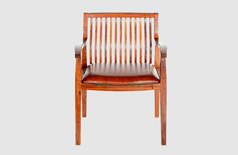 咸宁中式实木大方椅家具效果图