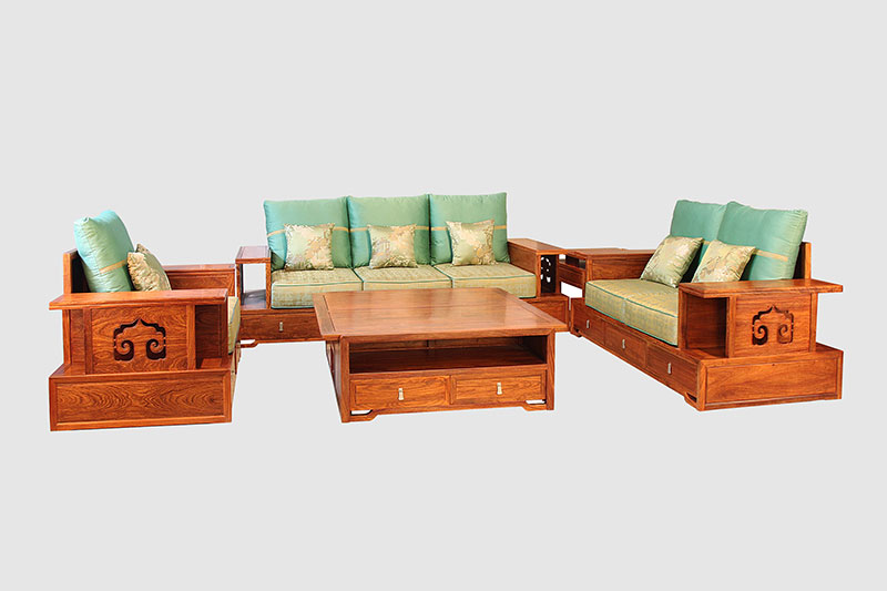 咸宁中式实木沙发简直太美了